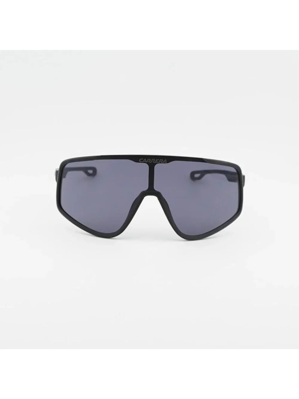 CARRERA 4017/S 0003 IR Sunglasses Black Shield Frame, Grey Lenses